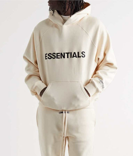 FEAR OF GOD Essentials 3D Silicon Applique Hoodies